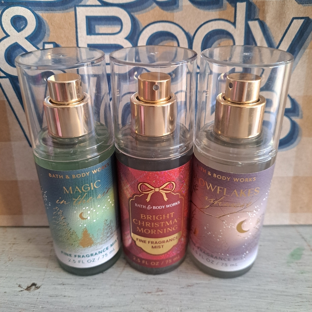 BBW Travel size body mist bundle-New
